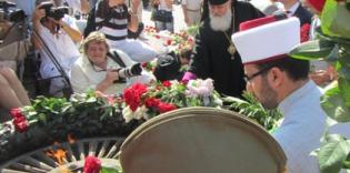 Мусульмане Одессы на праздновании 67 годовщины Победы над фашизмом