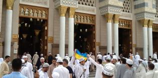 Ukrainian Muslims in Medina: preparing to Hajj and helping others