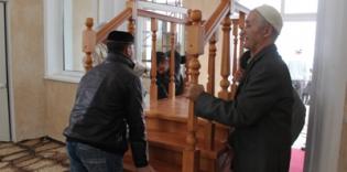Doors of the mosque in Veresayevo village are open wide for everyone