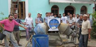 Active workers of SO "Emel" recovered and warmed Mosque