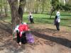 أبناء "الرائد" يشاركون في حملة وطنية لتنظيف شوارع وحدائق العاصمة كييف