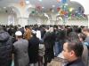 Thousands of Muslims living in the capital came to Kyiv Islamic Cultural centre for Eid prayer