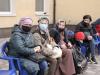 В ИКЦ Киева вновь раздавали продукты нуждающимся семьям