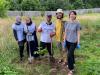 Kyiv ICC Volunteers Laid Out a Public Garden in Zhytomyr Region, and Planning to Plant an Orchid